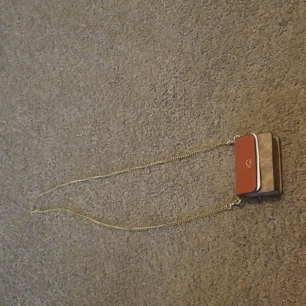 Coach Mini Wallet on a Chain